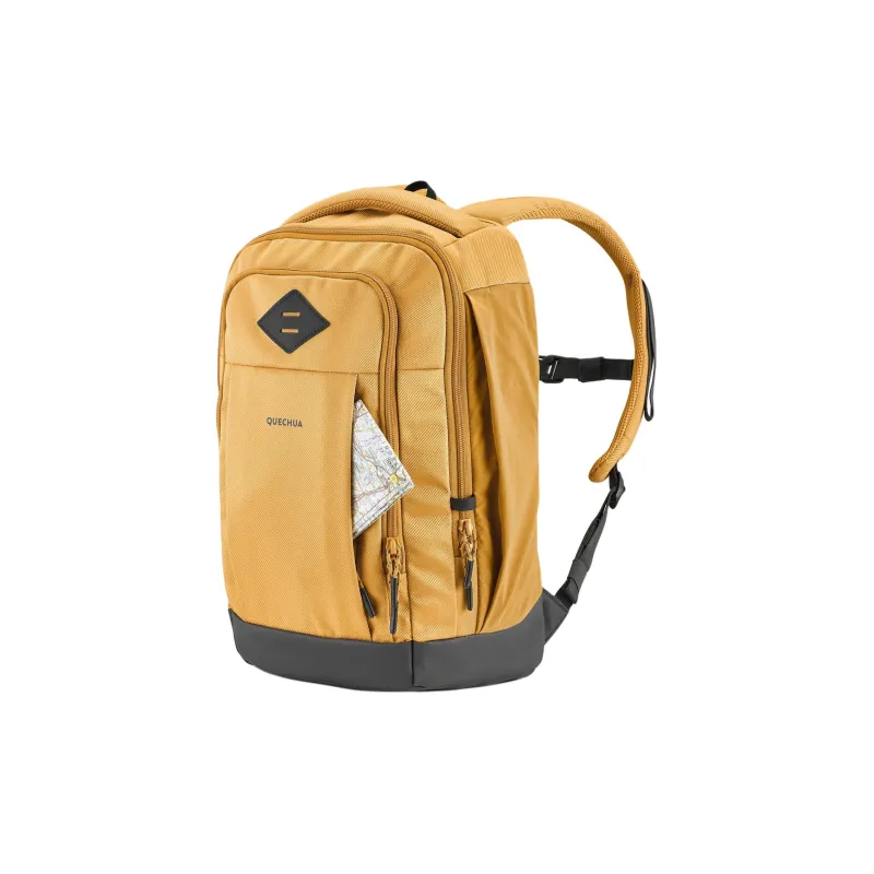 DECATHLON Polyester Hiking Bag Backpack Unisex Brown Yellow-2