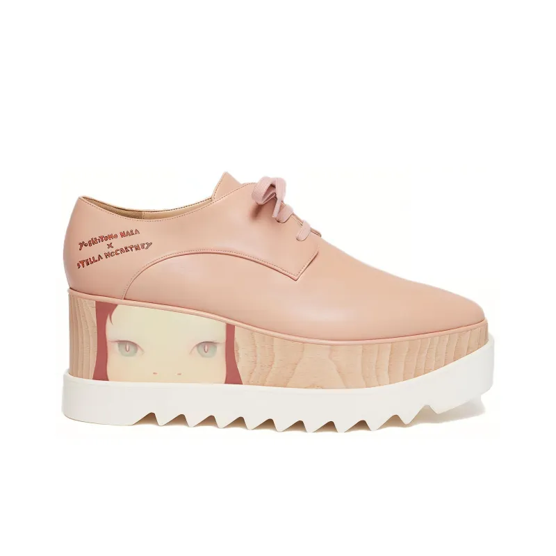 Yoshitomo Nara x Stella McCartney Low-Top Casual Shoes Women's Rose Pink-1