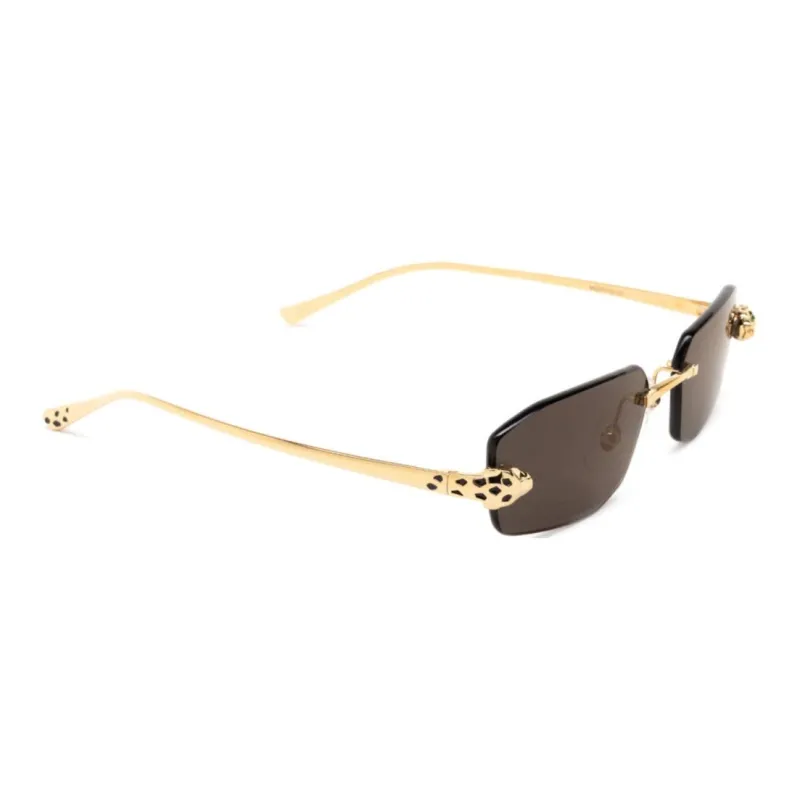 Cartier Geometric Frame Sunglasses-2