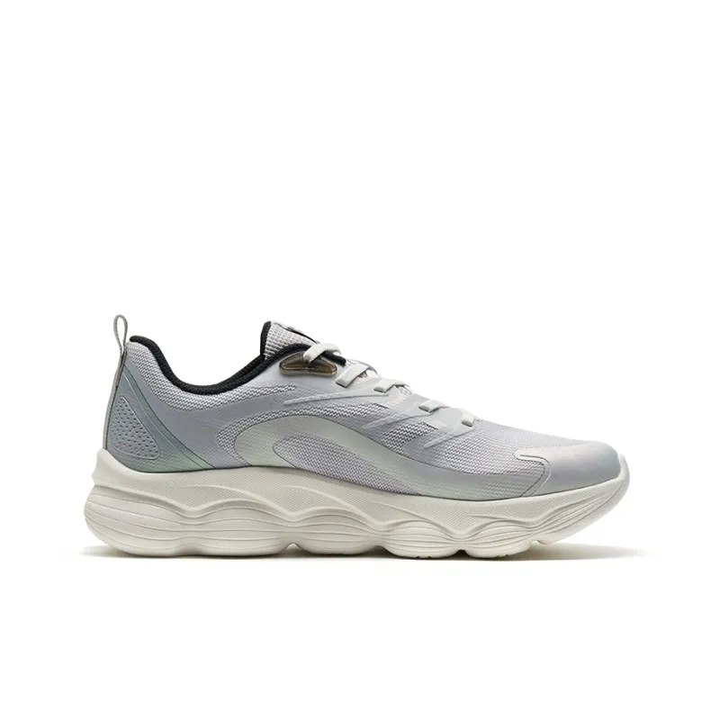 XTEP Running Shoes Men Low Top Lunar Stone Gray/Eco Friendly Gray-1