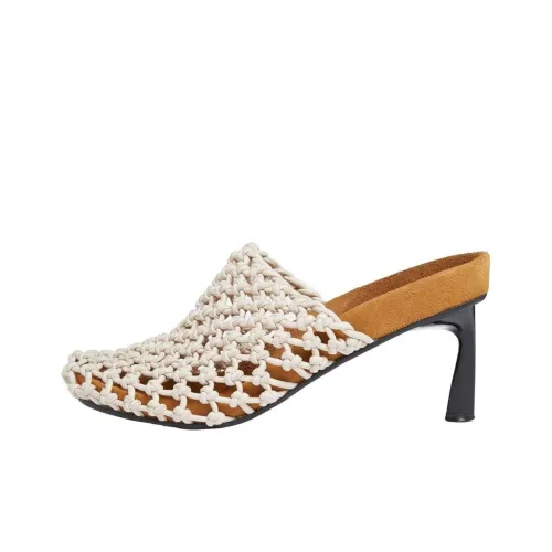 Stella McCartney Caged Faux-leather Mules