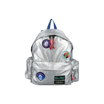 EASTPAK Rick & Morty Collaboration Nylon Backpack Women's Silver