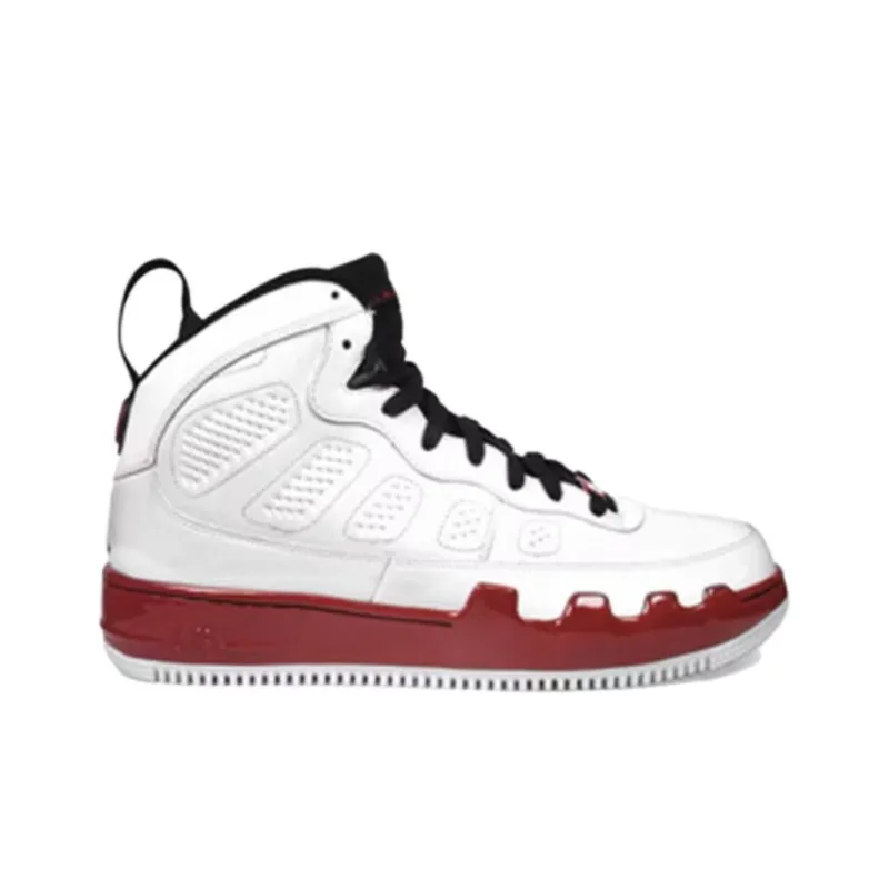 Jordan Ajf 9 White Red-1