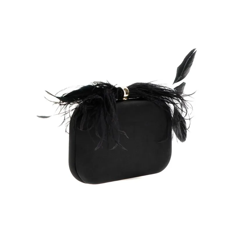 GUESS Artificial Leather Clutch Women's Black-1