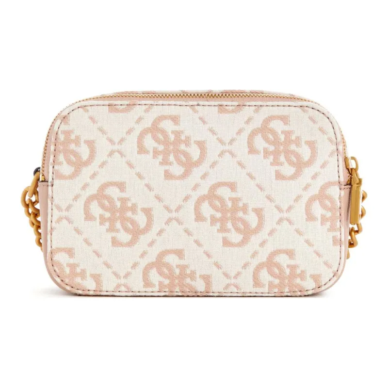 GUESS Artificial Leather Camera Bags Shoulder Bags Women's Pink-2