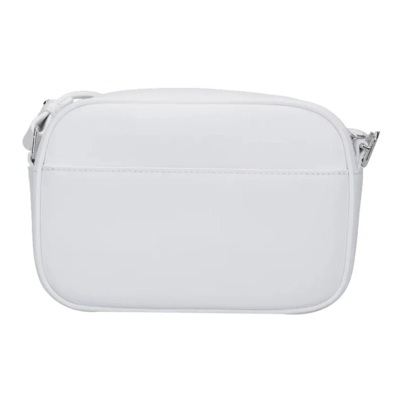 COURREGES Calfskin Crossbody Bag Shoulder Bag Women's White-3