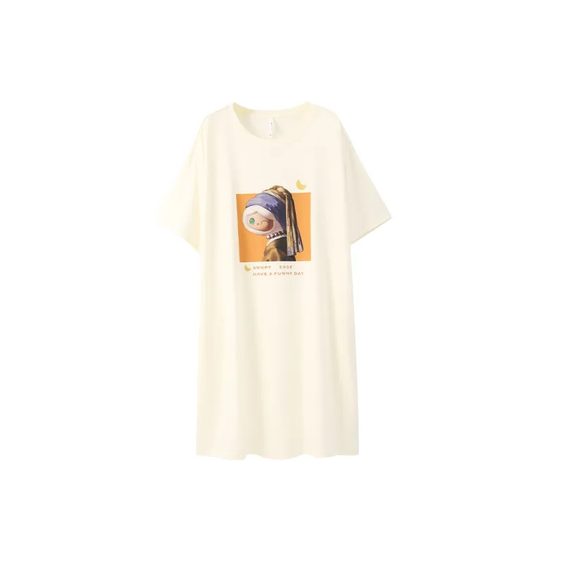Aannsfam Nightgown Women's Shell Yellow-0