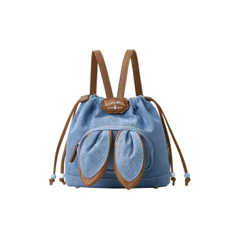 Miffy Fabric Backpacks Backpack Women's Blue/Pink
