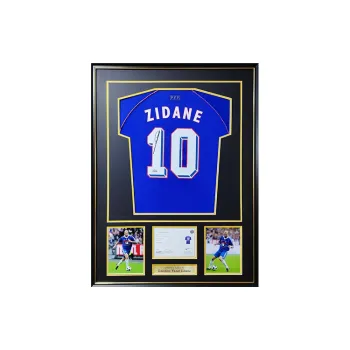 Huayitaojin Jersey EM Henley Officially Signed Company Certificate Framed Men's Home Decoration Collectible