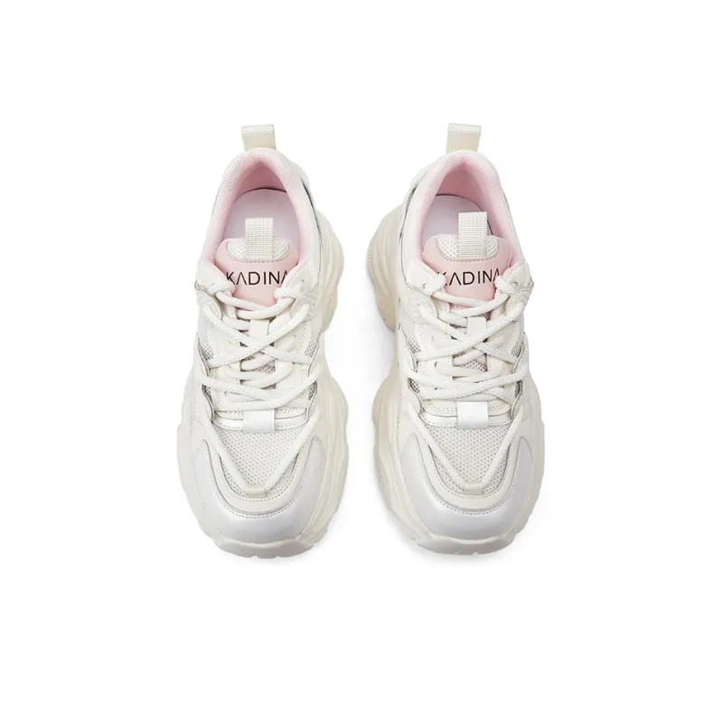 KADINA Anti-Slip Wear-Resistant Low-Top Chunky Sneakers Women's-7