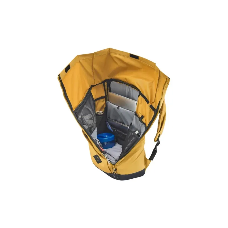 DECATHLON Mountaineering Bag Outdoor Bag Backpack Polyester 23L Yellow Ochre Unisex-5