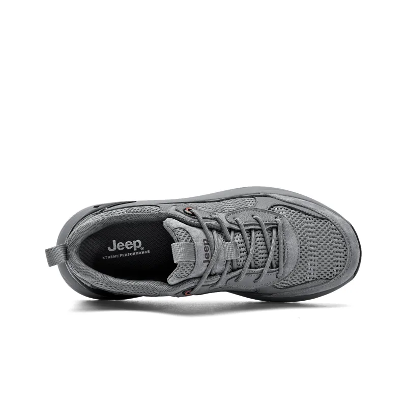 Jeep Durable Breathable Low-Top Trekking Shoes Men's-11