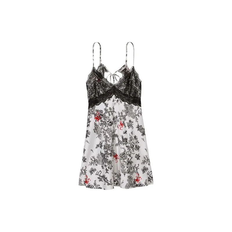 Victoria's Secret Nightgown Women's Ink Wash White-0
