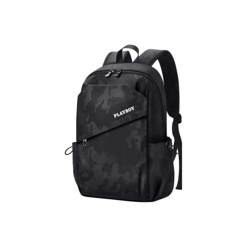Playboy Oxford Backpack Men's Black-3