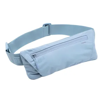DECATHLON Polyester Crossbody Fanny Pack Unisex Washed Denim Blue