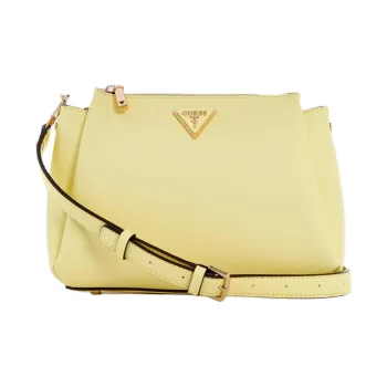 GUESS Artificial Leather Shoulder Bag Crossbody Bag Small Size Yellow