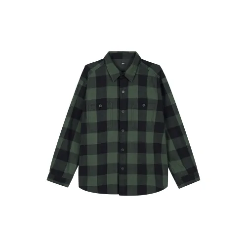 UNIQLO Shirts Men Deep Olive