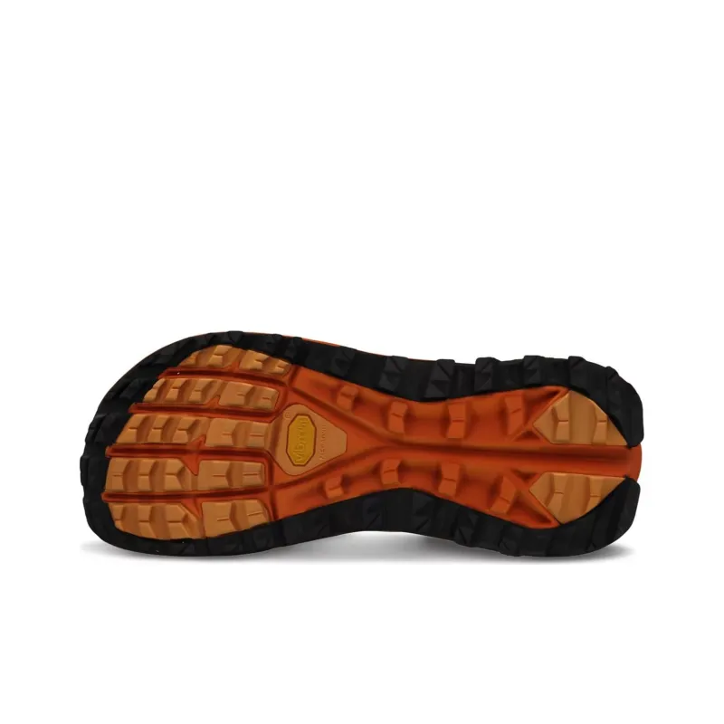 Altra Olympus 5 Running Shoes Men Low Top Green Orange-4