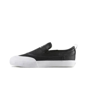 Adidas Originals Matchcourt Anti Slip Wear Resistant Low Top Skateboard Shoes Unisex Black White