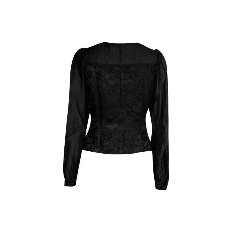 ROEYSHOUSE Shirts Women's Black-1