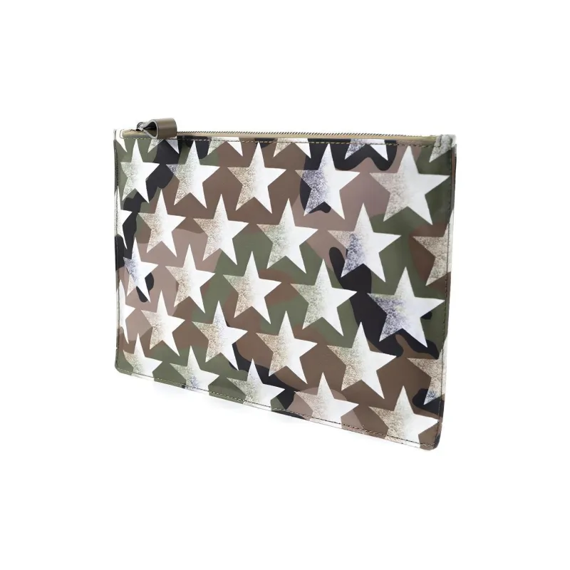 Valentino Fabric Wallets Clutches Men's Camouflage-1