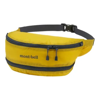 MONTBELL Nylon Fanny Pack Regular Unisex Mustard Yellow