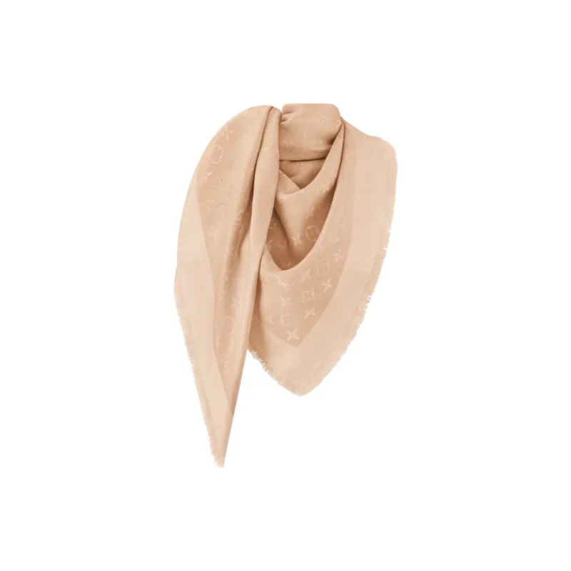 LOUIS VUITTON Shawls Women's Beige-1