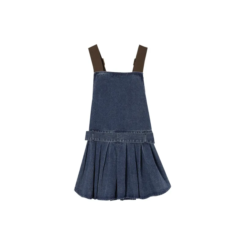 EPTISON WOMAN Slip Dresses Women's Denim Blue-1