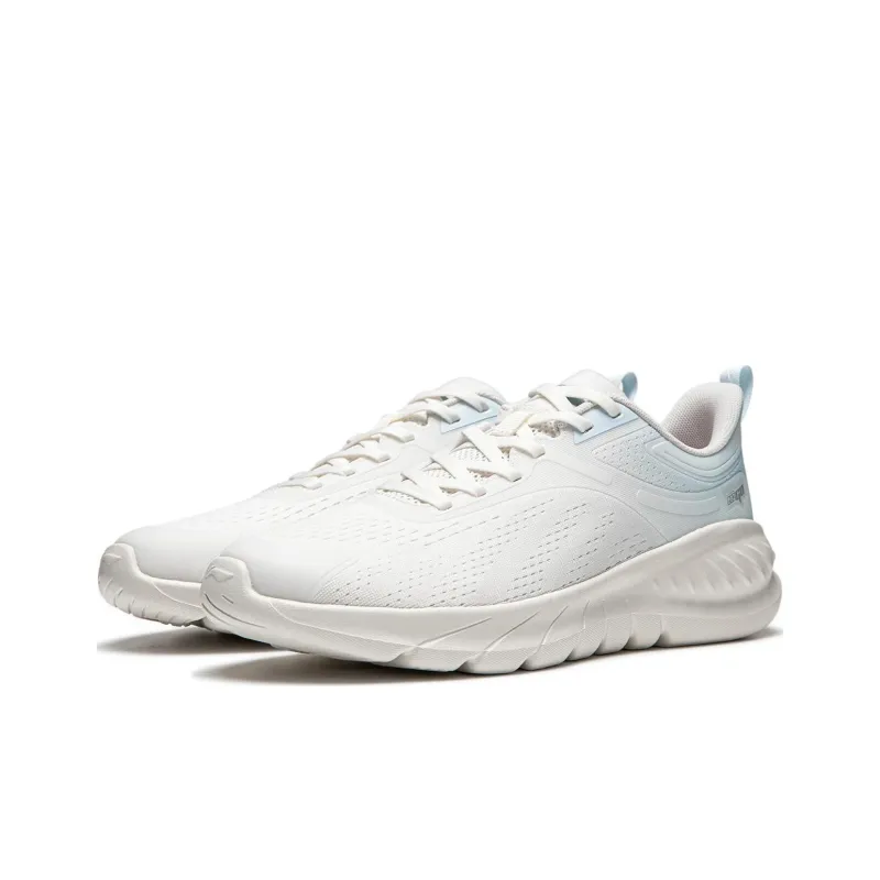LiNing Low Top Casual Running Shoes Women's White Blue-2