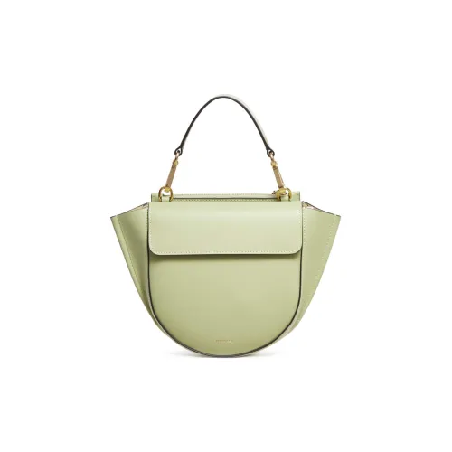 Wandler Calfskin Handbag Women's Seaweed Color