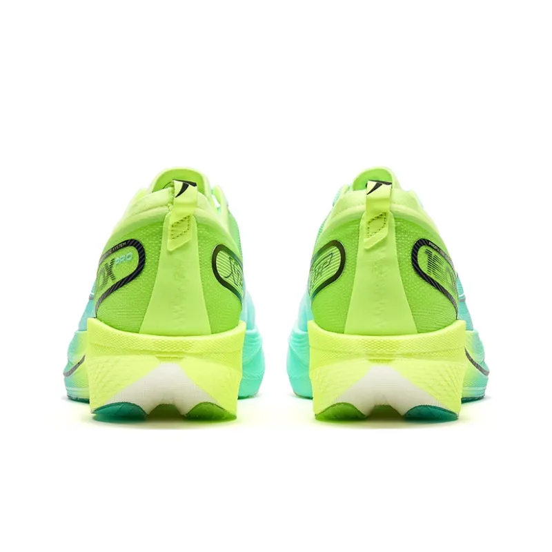 XTEP Racing 160X 5.0 PRO Shock Absorbers With Slip Resistant Features Low Top Casual Running Shoes Men's Blue Green-3