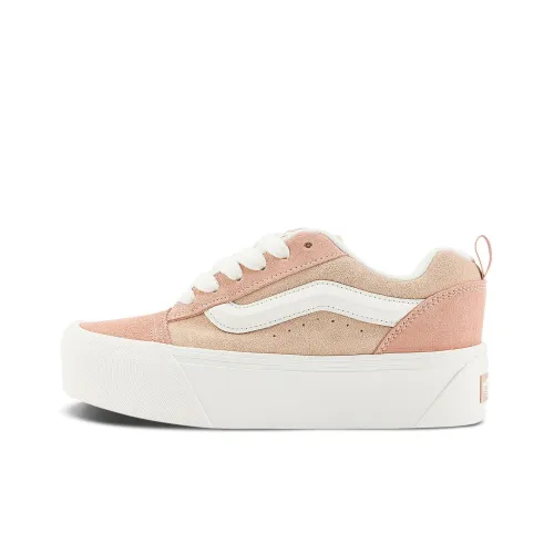 Vans Knu Stack Skateboard Shoes Women's Low-Top Peach Pink