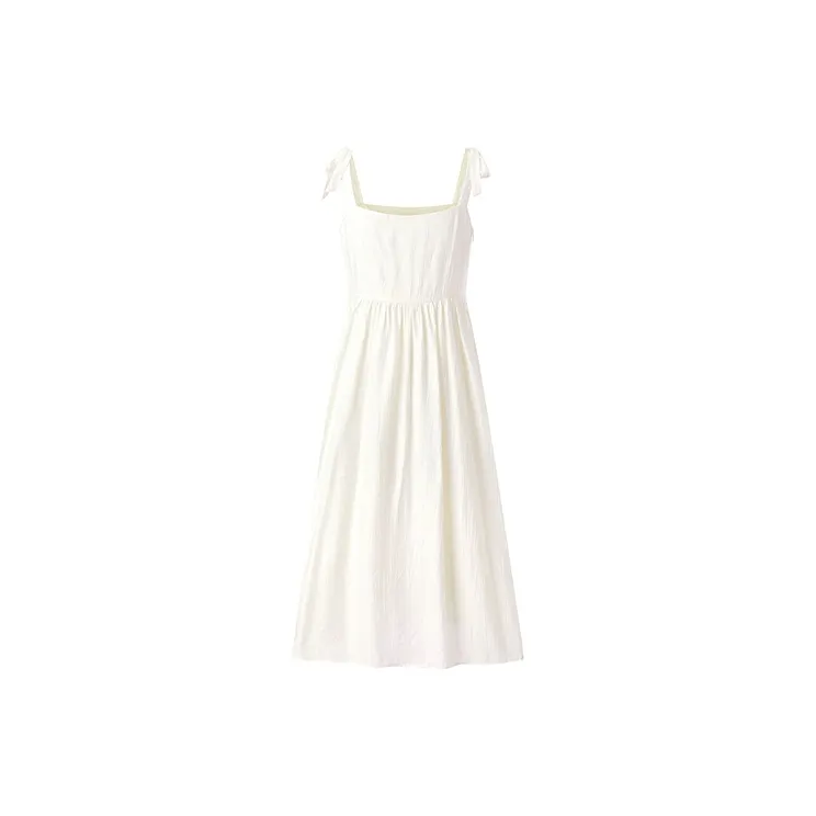 LEDIN Slip Dresses Women's Ecru-1