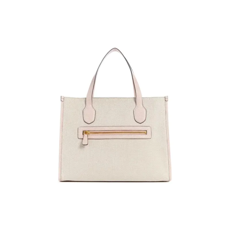 GUESS Artificial Leather Tote Bag Shopping Bag Shoulder Bag Handbag Women's Pink-2