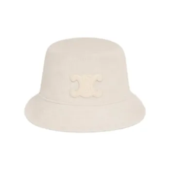 CELINE Triomphe Bucket Hat In Corduroy