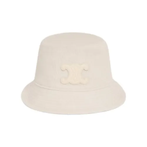 CELINE Triomphe Bucket Hat In Corduroy