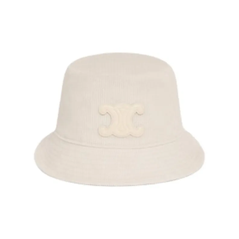 CELINE Triomphe Bucket Hat In Corduroy-0