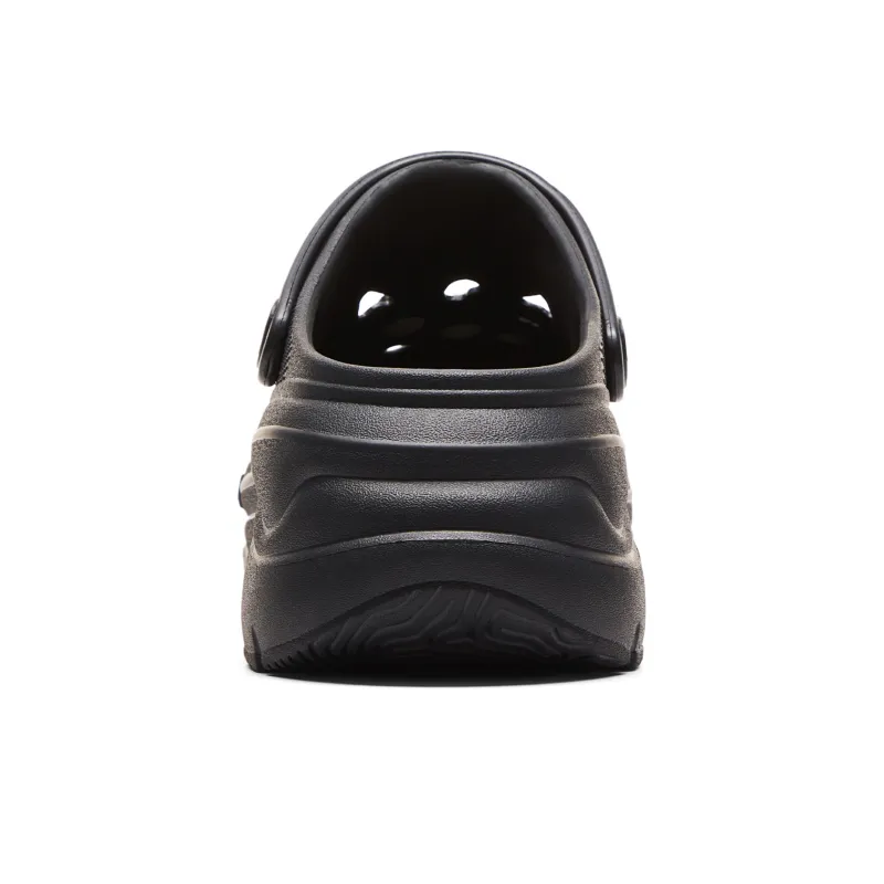 PEAK Taichi Height Increasing Shoes Clogs Women's All Black-4