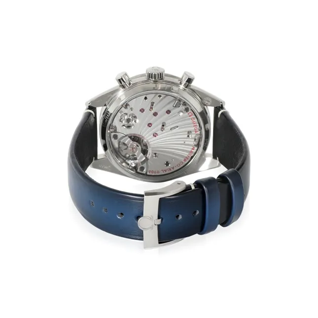 OMEGA Super Dominant Series Heritage Watch Model Manual Mechanical Movement Men's Watches Watch 40.5mm Blue Dial-3
