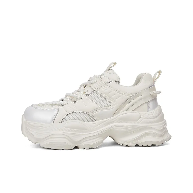 KADINA Anti-Slip Wear-Resistant Low-Top Chunky Sneakers Women's-0