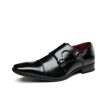 Year by year Dress Shoes Men Low Top Black/Brown