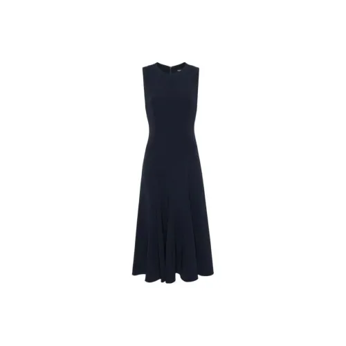 THEORY Sleeveless Dresses Women's Marine Blue