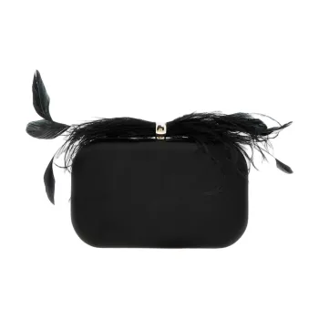 GUESS Artificial Leather Clutch Women's Black