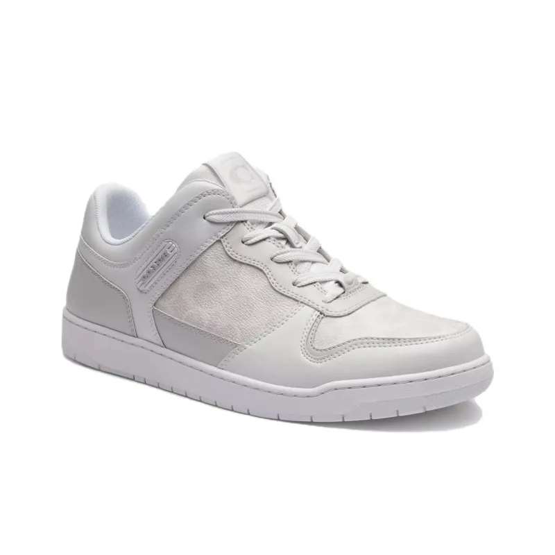 COACH Panelled Leather Sneakers-2