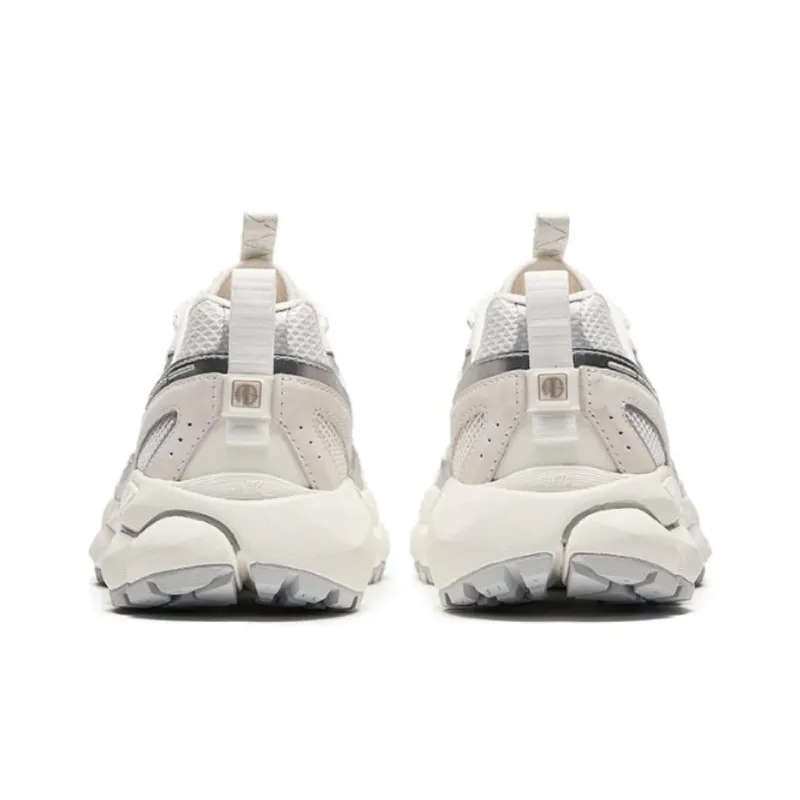 Anta Slip Resistant Breathable Low Top Running Shoes Men's White-2