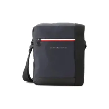 Tommy Hilfiger Synthetic Leather Reporter Bag Shoulder Bag Crossbody Bag Medium Size Men's Blue
