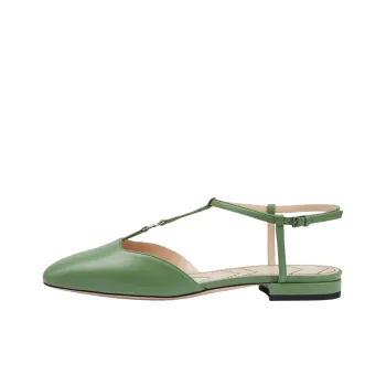 GUCCI Casual Single Shoes Women's Green