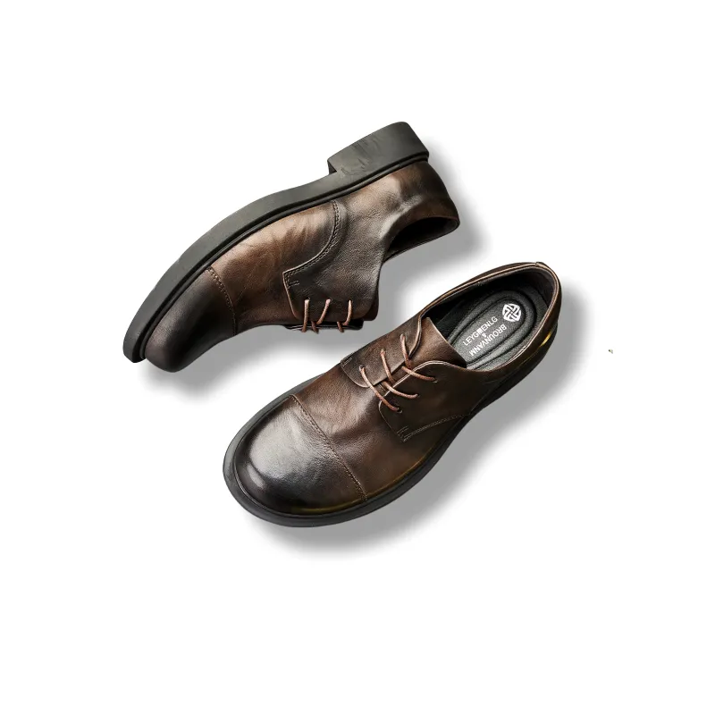 Brounvanm Casual Shoes Men's Coffee-4