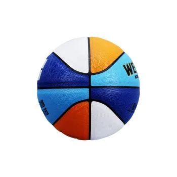 For Erma PU Basketball White Orange Blue Dark Blue Size 5 Training Kids'