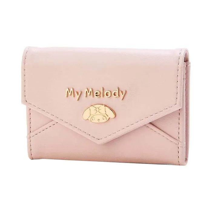Sanrio Leather Card Holder Wallet Women's Pink-0